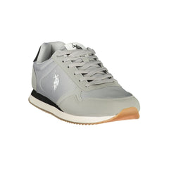 U.S. POLO ASSN. Grijze polyurethaan herensneaker