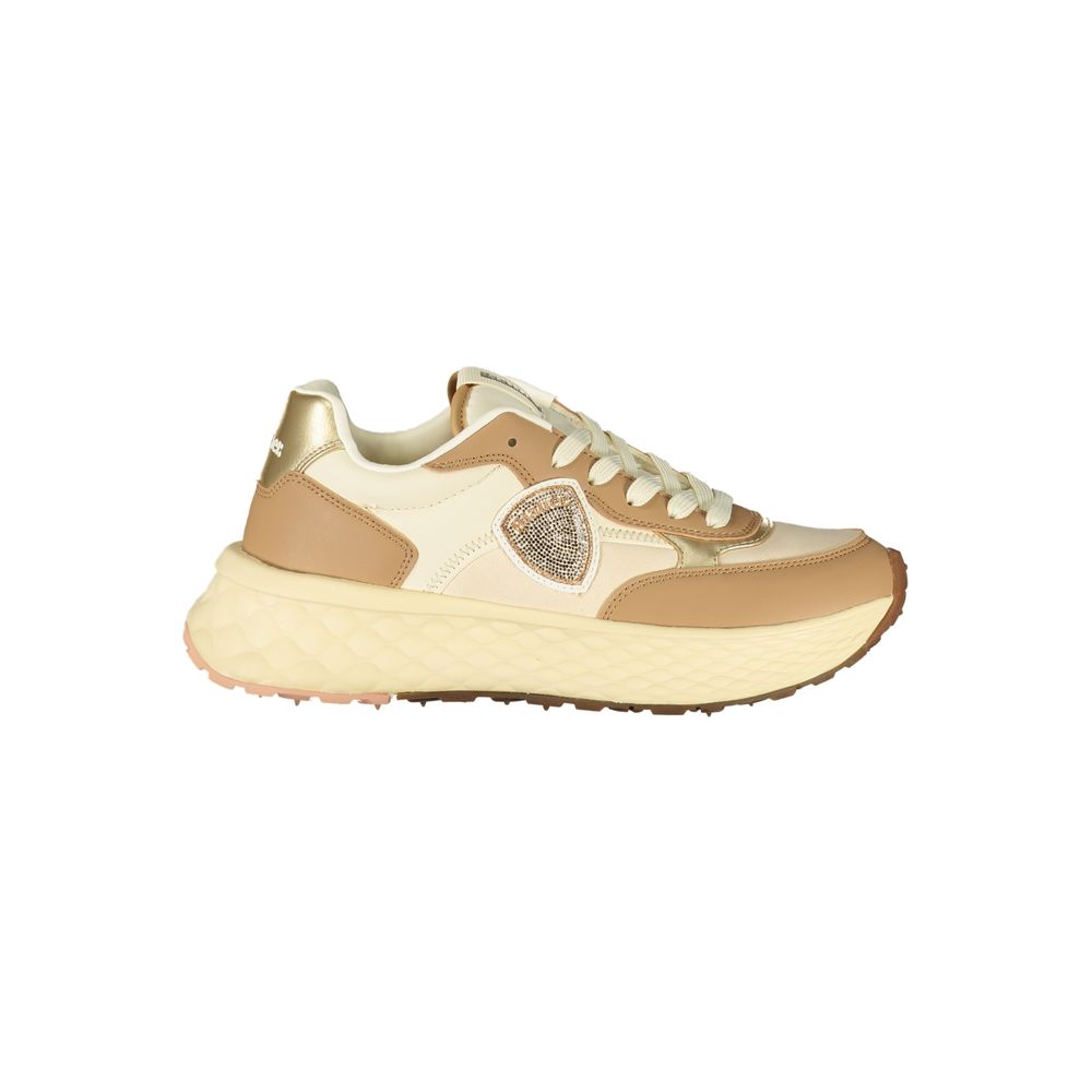 Blauer Brown Polyurethane Women's Sneaker