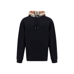 Burberry Black Cotton Sweatshirt