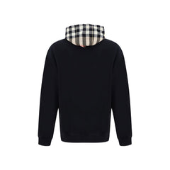 Burberry Black Cotton Sweatshirt