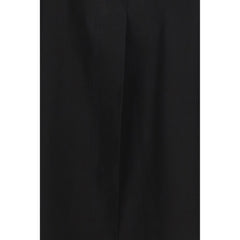 Max Mara Black Viscose Sleveless Jacket