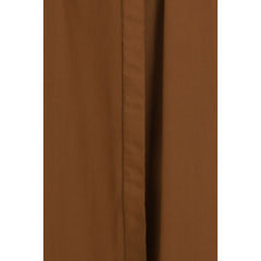 Max Mara Brown Cotton Casual Dress