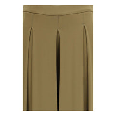 Max Mara Pure Bicolor Viscose Casual Pants
