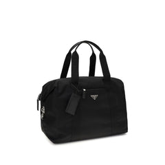 Prada Zwarte Gerecyclede Polyamide Bagage en Reizen