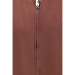 Versace Bordeaux Silk Bomber