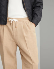 Brunello Cucinelli Beige Linen Casual Pants