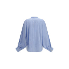 SOSUE Blue Cotton Shirt