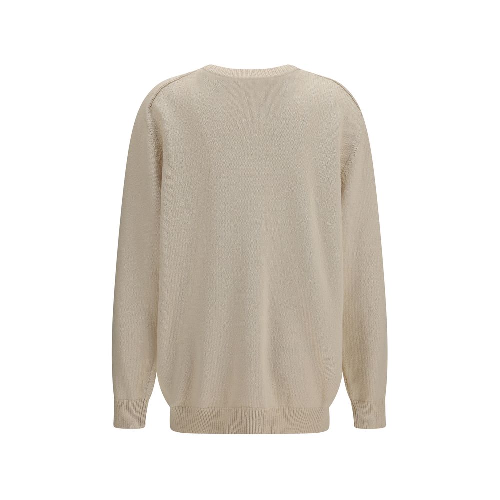 Balmain Beige Cotton Cardigan