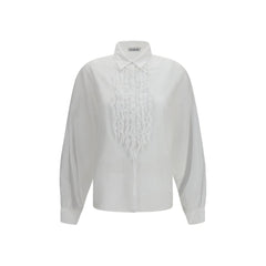 SOSUE White Cotton Blouse
