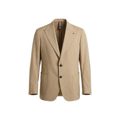 Mulish Beige Polyester Two-Piece Suit