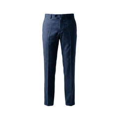 Mulish Blue Polyester Two-Piece Suit
