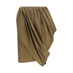 Chloé Tweekleurige Katoenen Midirok