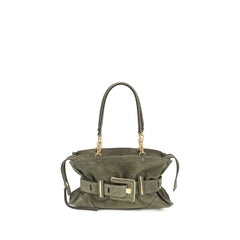 Balmain Bicolor Calf Leather Bos Taurus Handbag