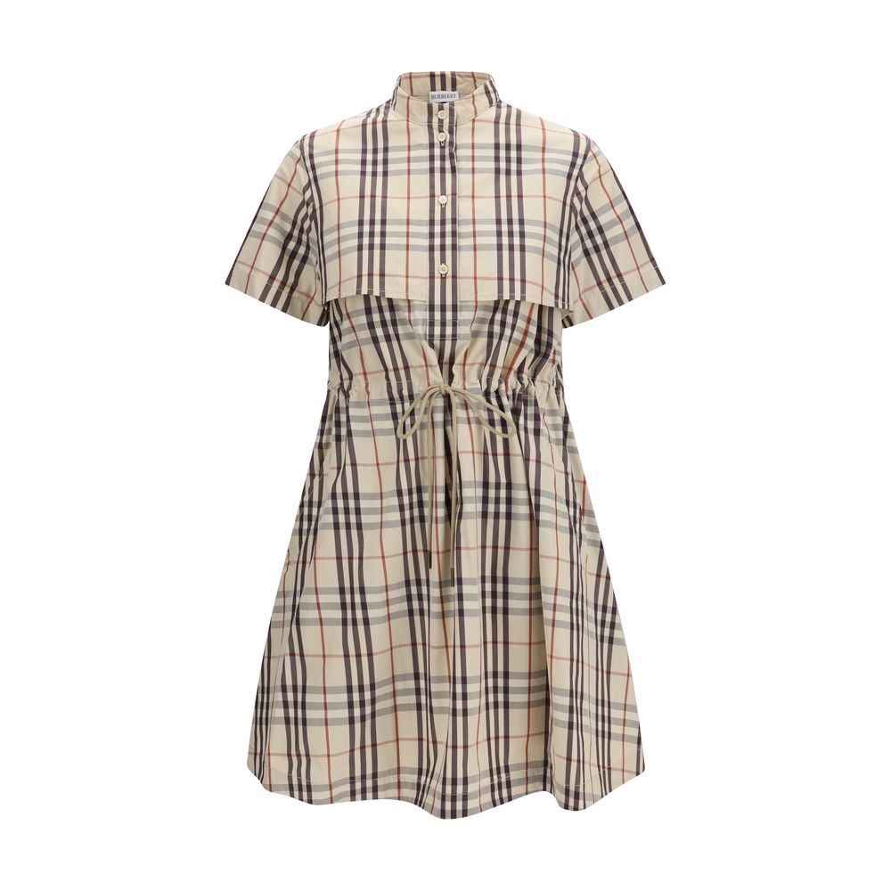 Burberry Beige Katoenen Casual Jurk