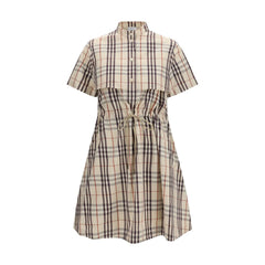 Burberry Beige Katoenen Casual Jurk