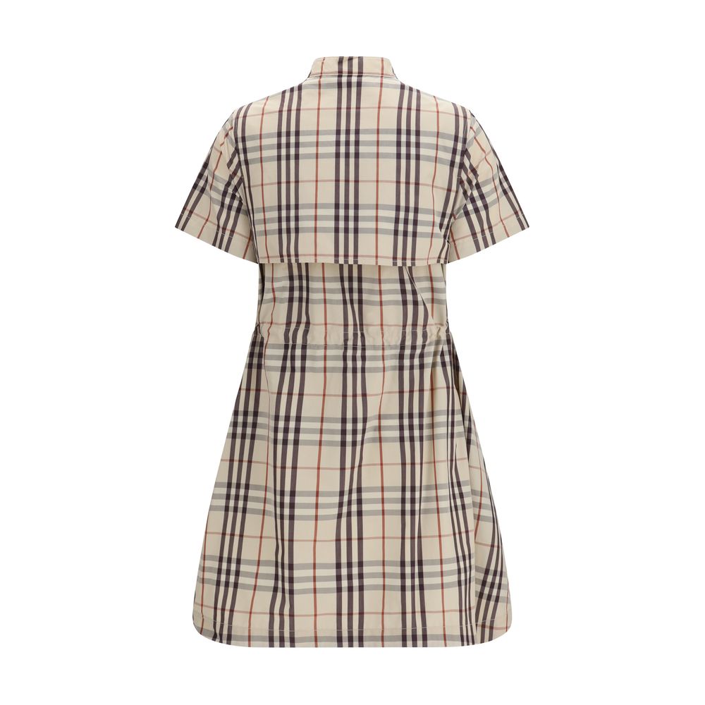 Burberry Beige Katoenen Casual Jurk