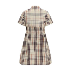 Burberry Beige Katoenen Casual Jurk