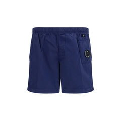 C.P. Company Blauwe Nylon Shorts