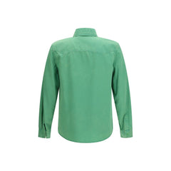 Versace Bicolor Cotton Shortsleeve Shirt