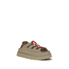 UGG Beige Polyurethaan Plateau Sandalen