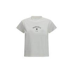 MM6 White Cotton T-Shirt