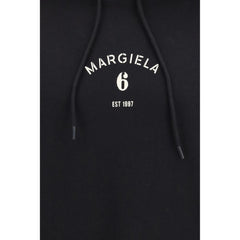 MM6 Black Cotton Sweatshirt