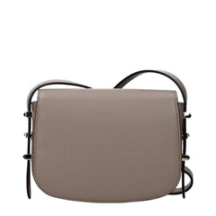 Jimmy Choo Grijze Leren Crossbody Tas