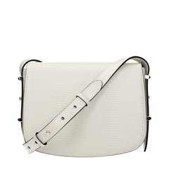 Jimmy Choo Witte Leren Crossbody Tas