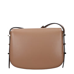 Jimmy Choo bruine leren crossbodytas