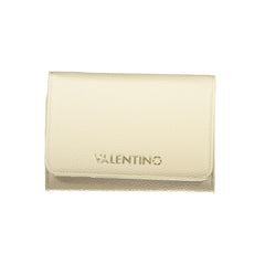 Mario Valentino Beige Polyurethane Women's Wallet