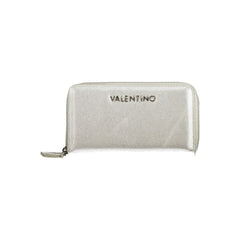 Mario Valentino Silver Polyurethane Womens Wallet