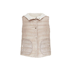 Herno White Polyamide Waistcoat