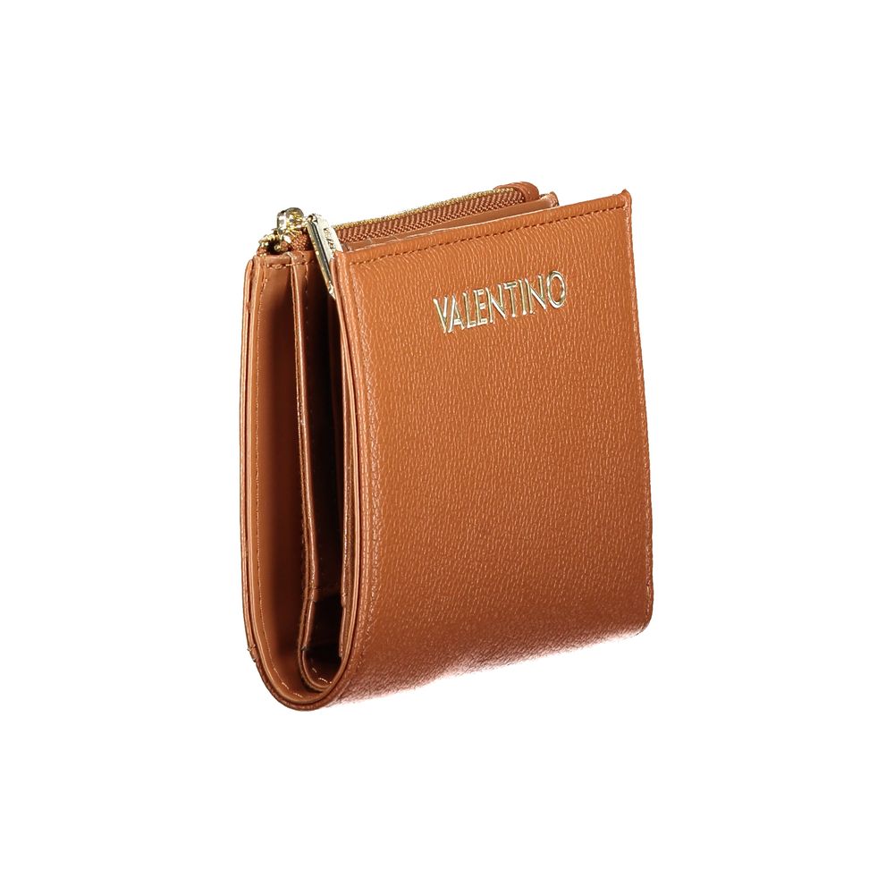 Valentino bruine polyethyleen portemonnee