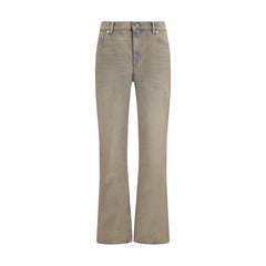 Our Legacy Tweekleurige Katoenen Bootcut Jeans