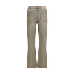 Our Legacy Tweekleurige Katoenen Bootcut Jeans