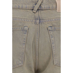 Our Legacy Tweekleurige Katoenen Bootcut Jeans