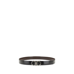Ferragamo Zwart Kalfsleer Bos Taurus Riem