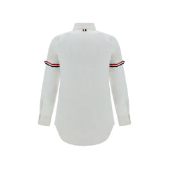 Thom Browne White Cotton Shirt