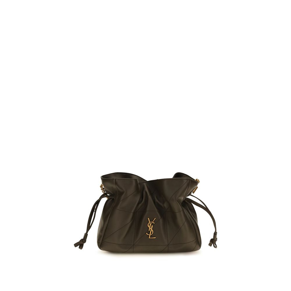 Saint Laurent Bicolor Lam Ovis Aries Aries Clutch Tas