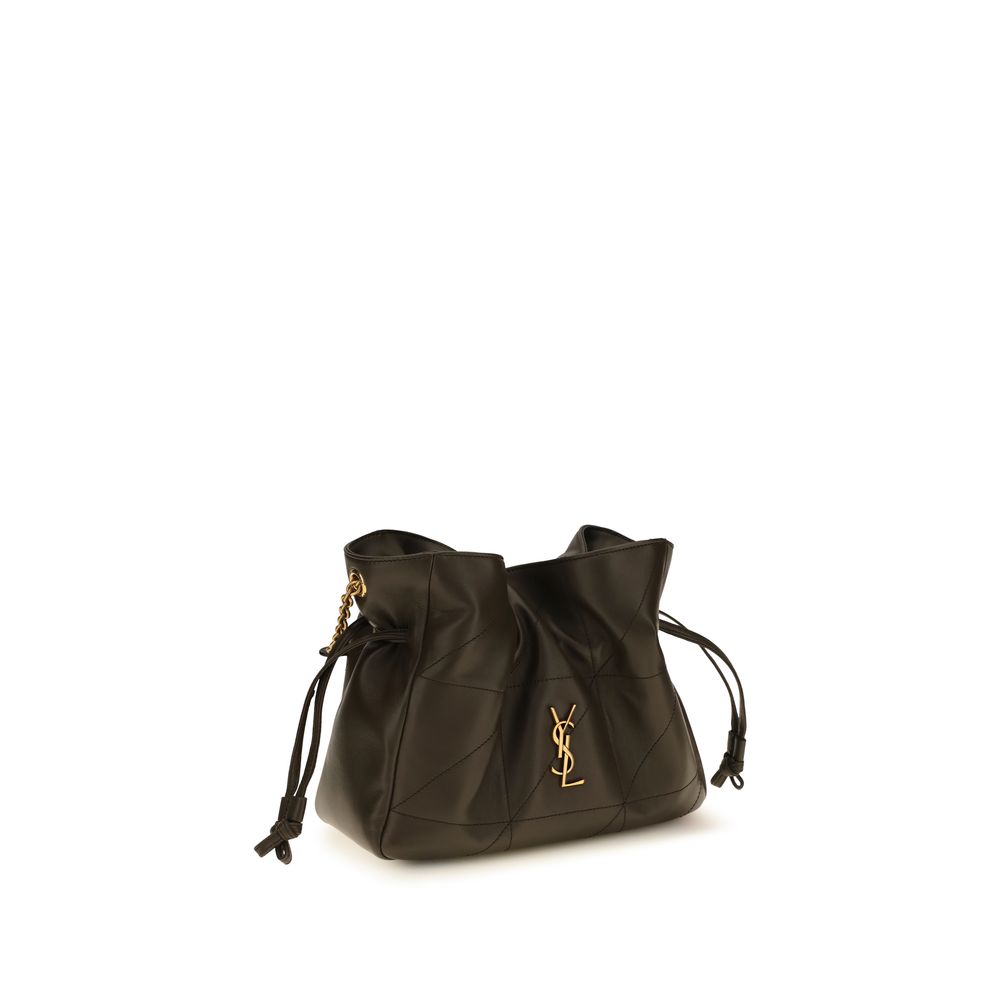 Saint Laurent Bicolor Lam Ovis Aries Aries Clutch Tas