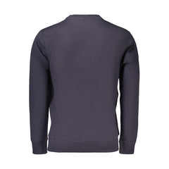 Rifle Blauwe Katoenen Heren Sweatshirt