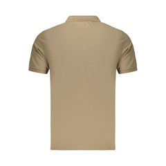 Rifle Brown Cotton Men's Polo Shirt