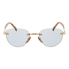 David Beckham Gold Metal Sunglasses