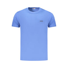Rifle Blue Cotton Men's T-Shirt