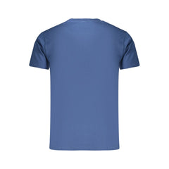 Rifle Blue Cotton Men's T-Shirt