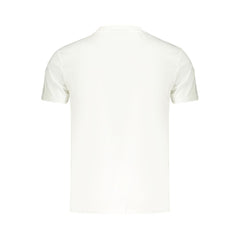 Napapijri White Cotton Mens T-Shirt