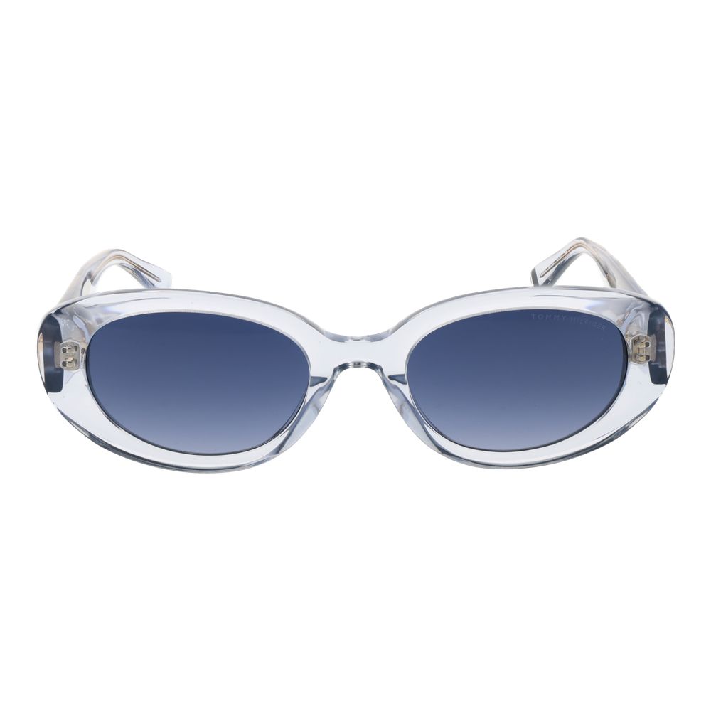 Tommy Hilfiger Blauwe Acetaat Zonnebril