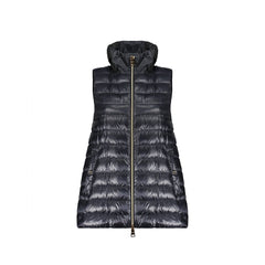 Herno Blue Polyamide Sleveless Jacket