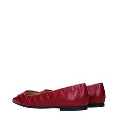Jimmy Choo roze leren ballerina's