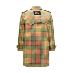 Burberry Multicolor Polyester Trench Coat